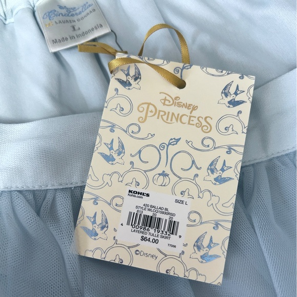 Lauren Conrad Disney Princess Cinderella Collection Layered Tulle Skirt Magical - Picture 7 of 13